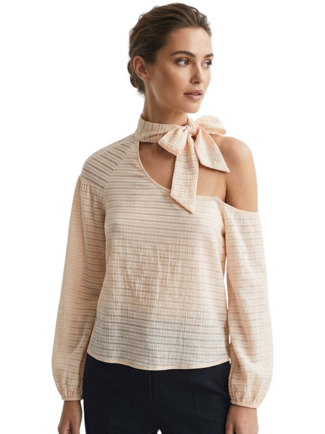 Image for Women's Textured Top,Beige