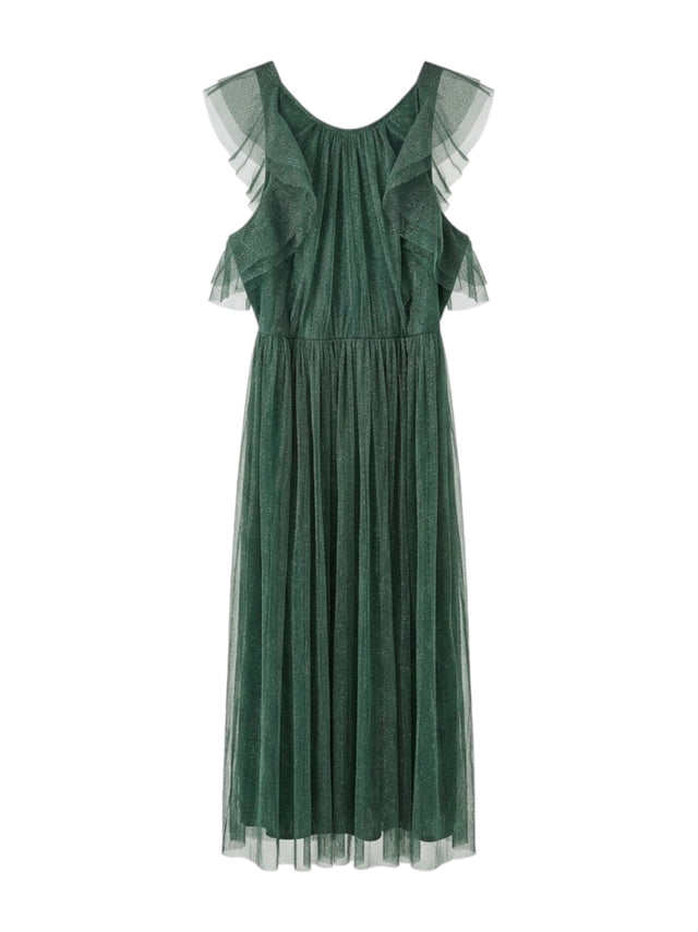 Image for Women's Glitter Dress,Olive