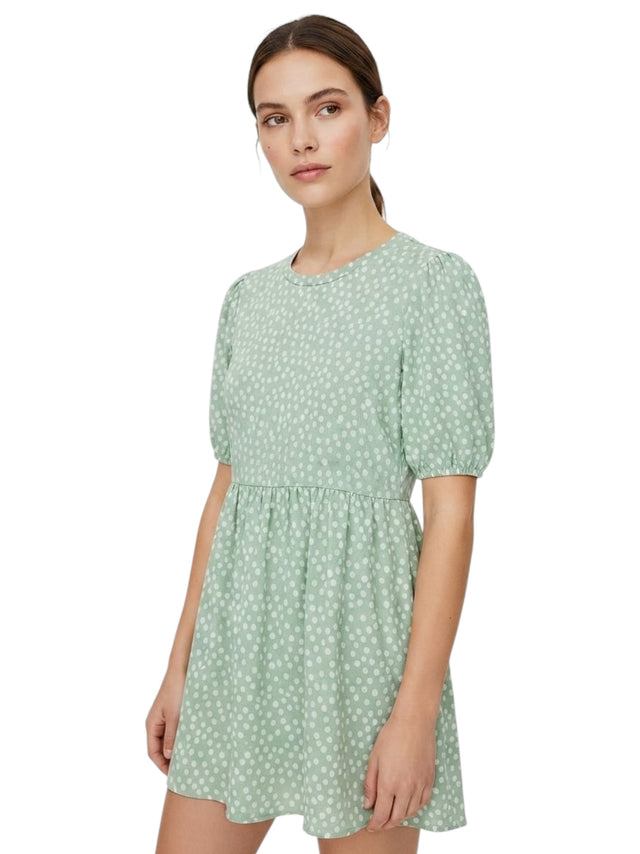 Image for Women's Printed Dress,Green