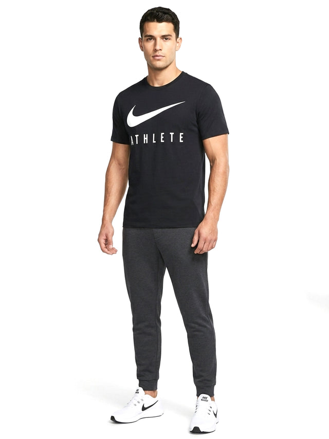 Image for Men's Brand Logo Printed Sport Top,Black