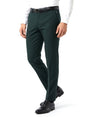 Image for Men's Plain Solid Classic Pant,Dark Green