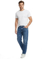 Image for Men's Plain Solid Jeans,Blue