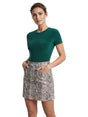 Image for Women's Printed Skirt,Beige