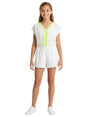 Image for Kids Girl's Plain Jumpsuit,White