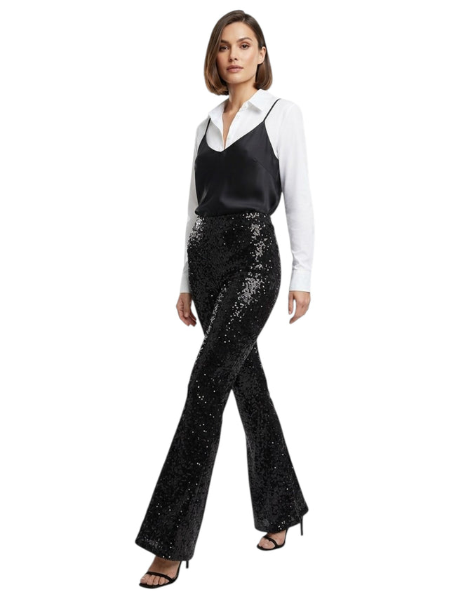 Image for Women's Squin Pants,Black