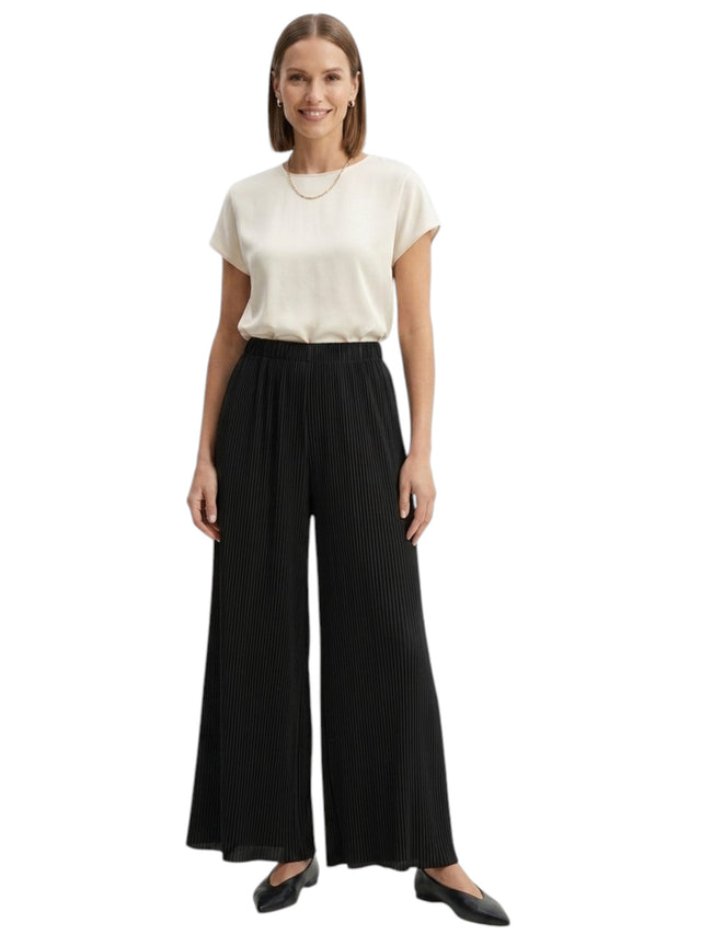 Image for Women's Textured Pants,Black