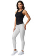 Image for Women's Textured Legging,Light Grey