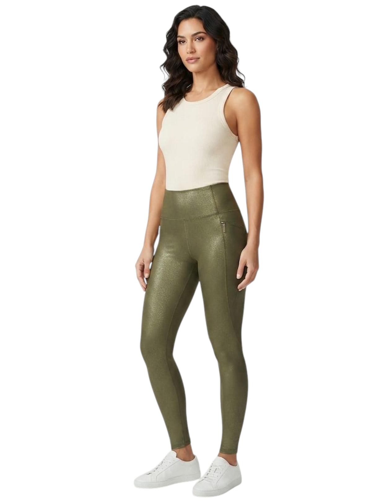 Image for Women's Plain Legging,Olive