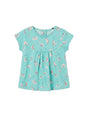 Image for Kids Girl's Printed Dress,Turquoise