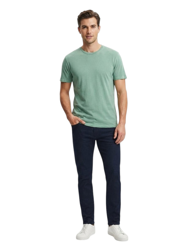 Image for Men's Plain Solid Top,Mint