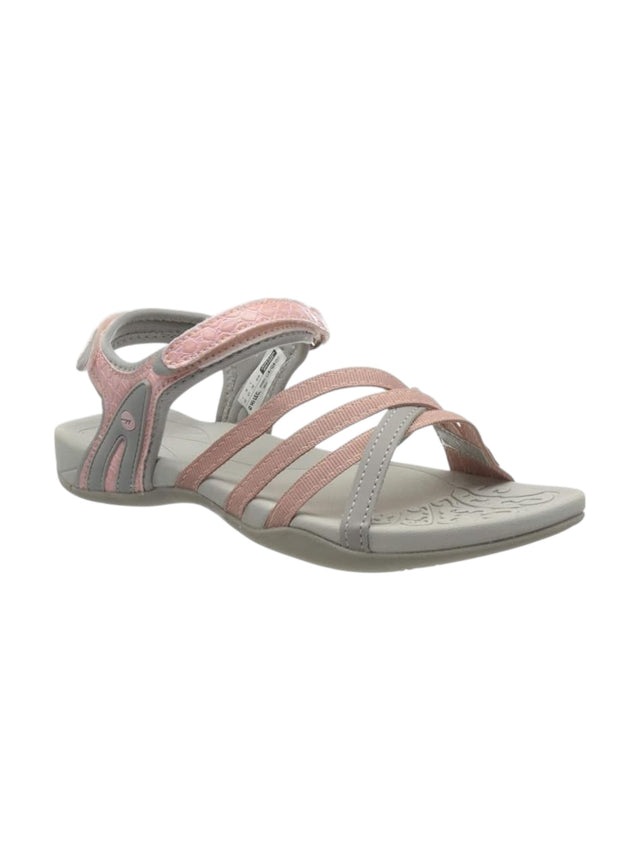 Image for Kids Girl's Colorblocked Sandals,Grey/Pink