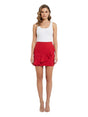 Image for Women's Textured Skirt,Red