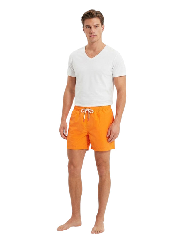 Image for Men's Plain Swim Short,Orange