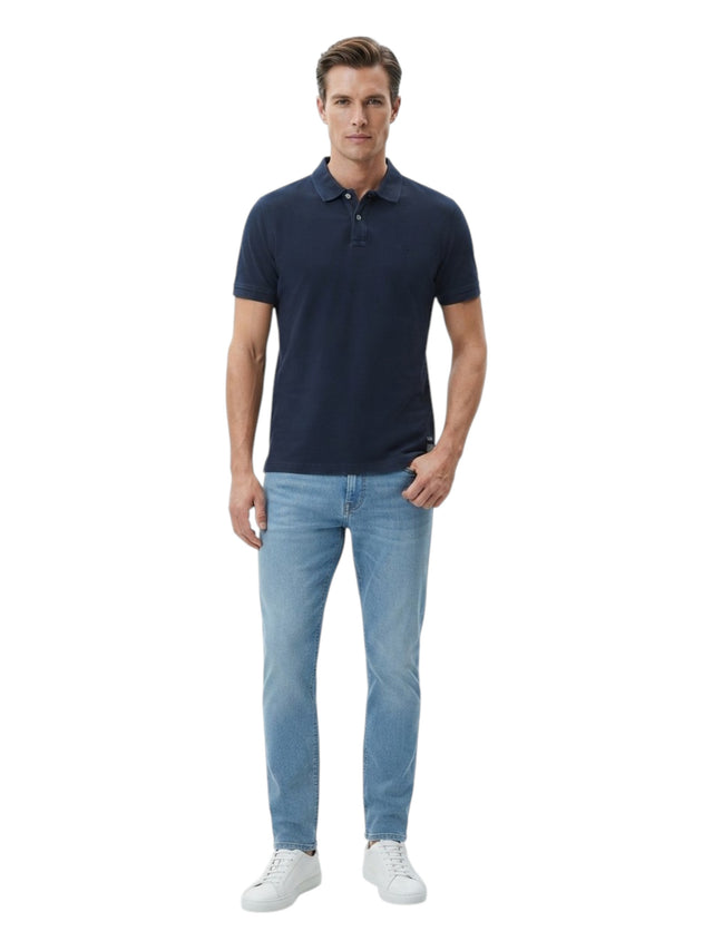 Image for Men's Plain Solid Top,Navy