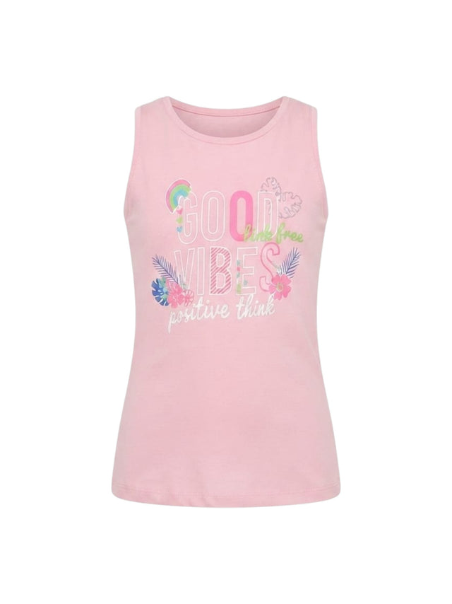 Image for Kids Girl's Printed Top,Pink