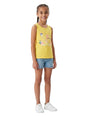 Image for Kids Girl's Printed Top,Yellow
