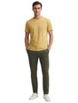 Image for Men's Plain Solid Top,Bright Yellow