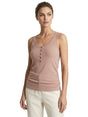 Image for Women's Ribbed Top,Nude