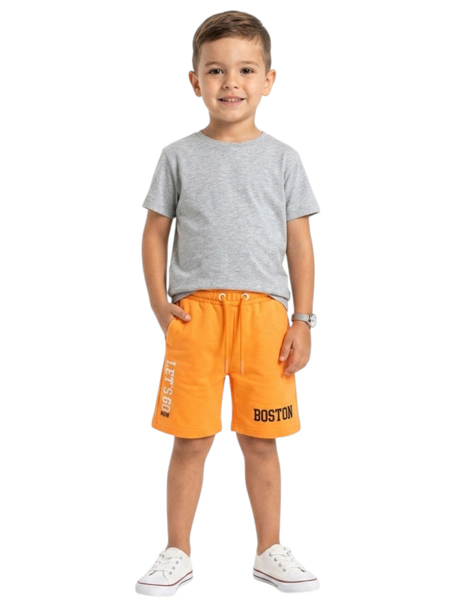 Image for Kids Boy's printed Short,Orange