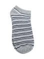 Image for Kids Boys 1 Pair Striped Ankle Socks,Grey
