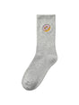 Image for Kids Girls 1 Pair Printed Crew Socks,Grey