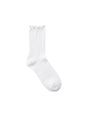 Image for Women's 1 Pair Ribbed Crew Socks,White