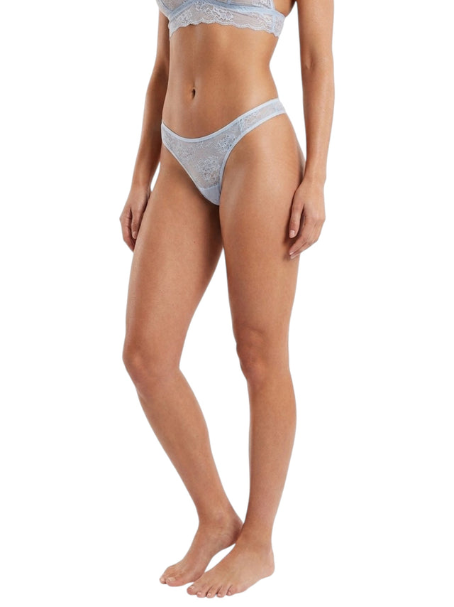 Image for Women's Lace Thong,Light Blue