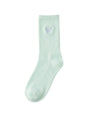 Image for Kids Girls 1 Pair Printed Crew Socks,Light Green