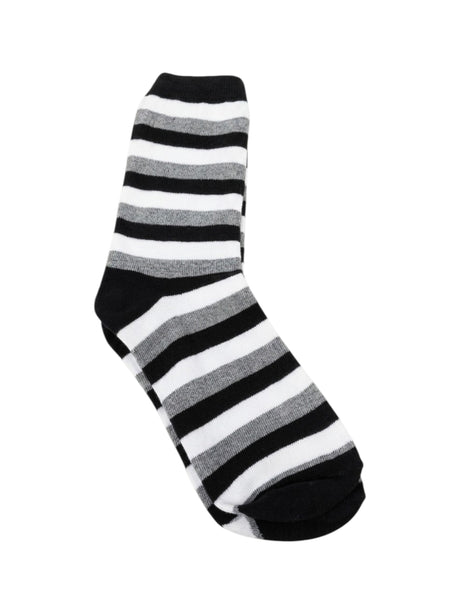 Image for Kids Boys 1 Pair Striped Crew Socks,Multi