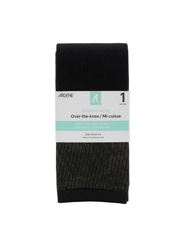 Image for Women's 1 Pair Plain Over-The-Knee Socks,Black