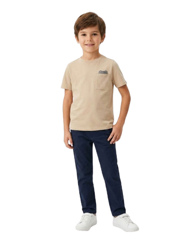 Image for Kids Boy's Plain Top,Beige