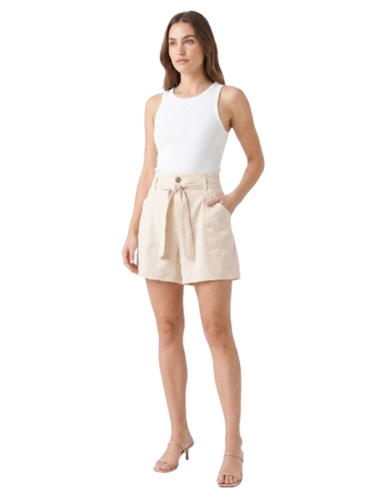 Image for Women's Plain Short,Beige