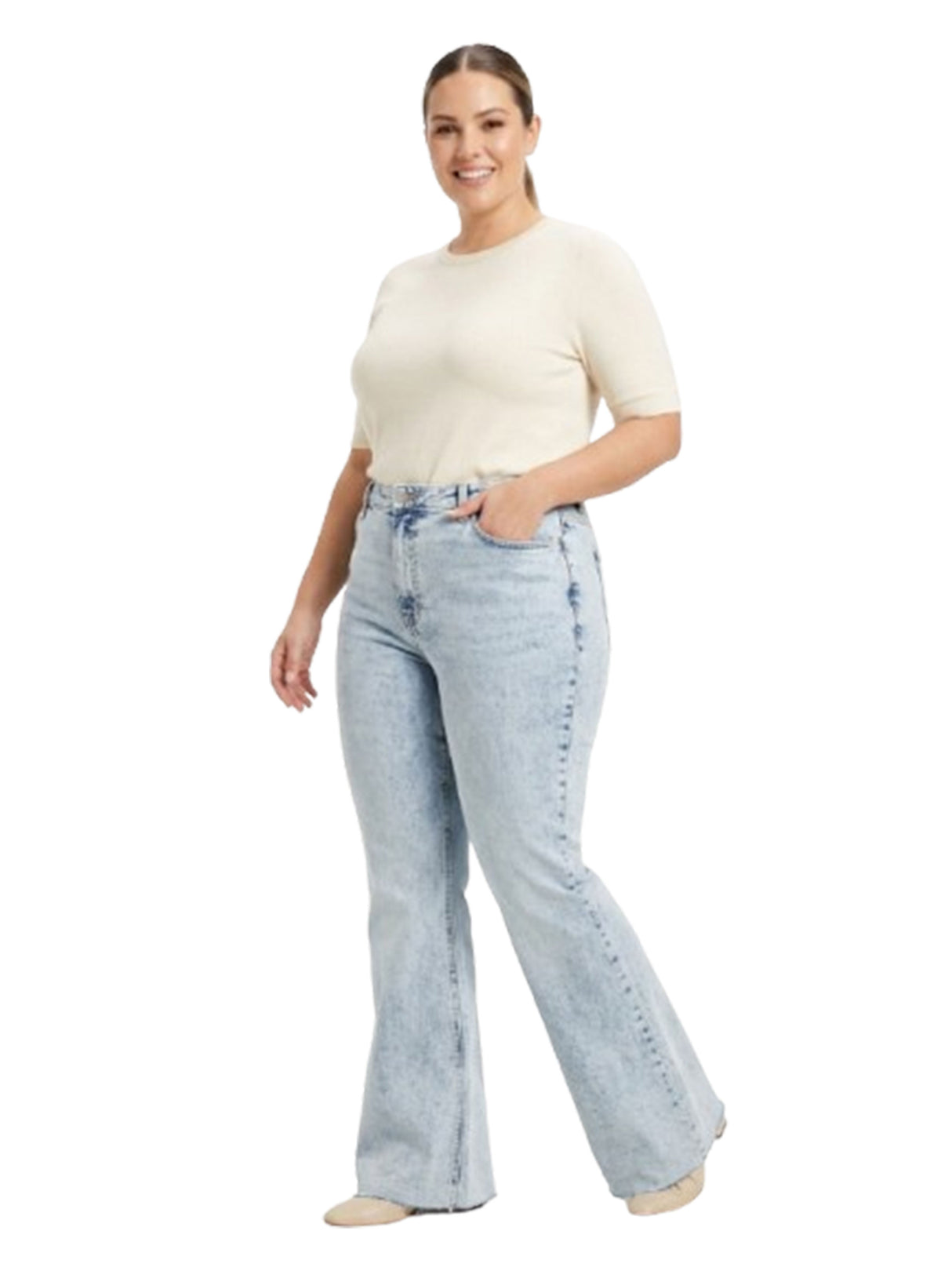 Image for Women's Plain Jeans,Blue