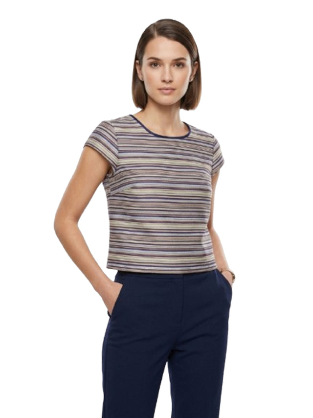 Image for Women's Stripped Top,Multi