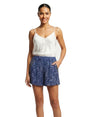 Image for Women's Printed Short,Navy