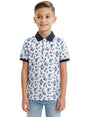 Image for Kids Boy's Printed polo Top,White