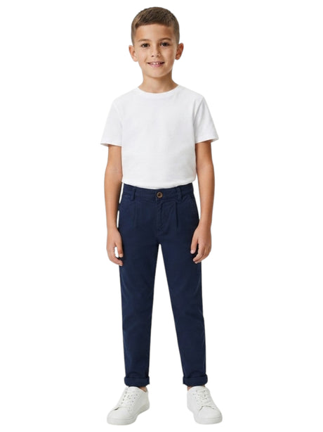Image for Kids Boy's Plain Pants,Navy