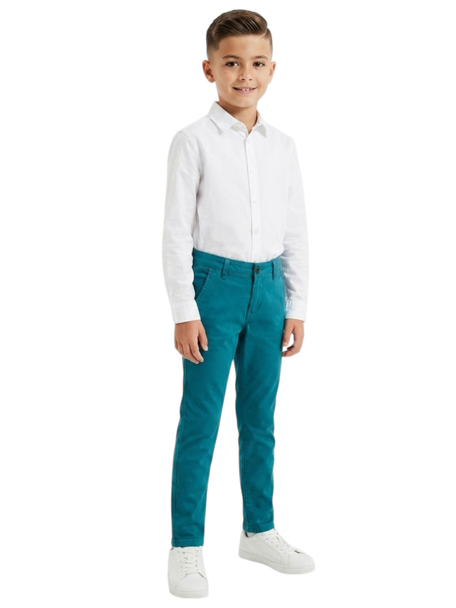 Image for Kids Boy's Plain Pants,Green