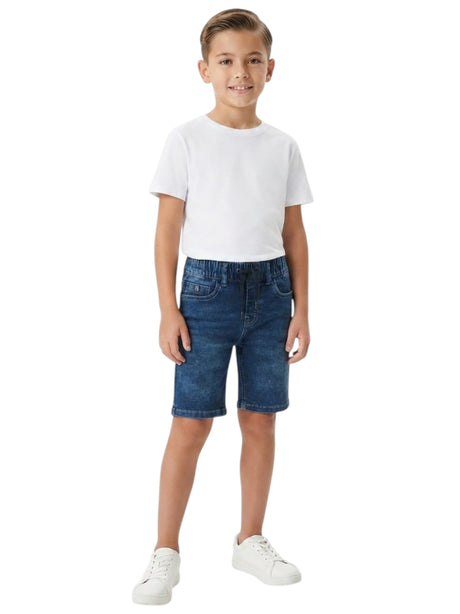 Image for Kids Boy's Plain Short,Blue