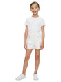 Image for Kids Girl's Plain Short,White