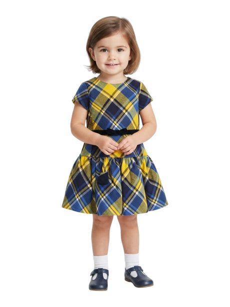 Image for Kids Girl's Printed Dress,Multi