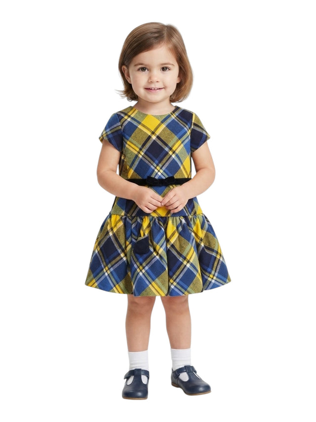 Image for Kids Girl's Printed Dress,Multi