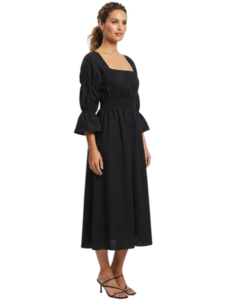 Image for Women's Plain Dress,Black