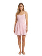 Image for Women's Textured Dress,Pink/White