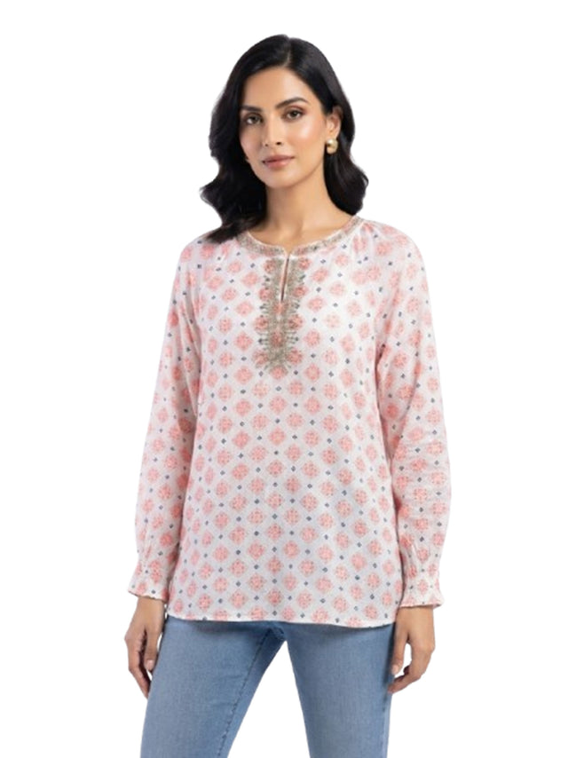 Image for Women's Printed Top,Multi