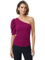 Image for Women's Textured Top,Purple
