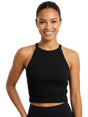 Image for Women's Ribbed Top,Black