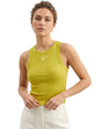 Image for Women's Ribbed Top,Light Green