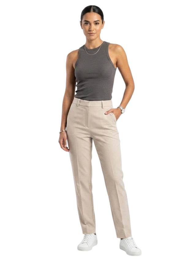 Image for Wome's Ribbed Top,Grey