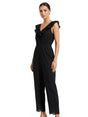 Image for Women's Textured Jumpsuit,Black